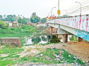 ৫ বছরেও সরানো হয়নি বিকল্প পথের পিলার